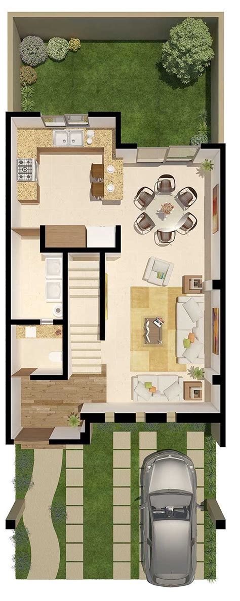 planos de casas pequeñas modernas|planos casas pequeñas 2 pisos.